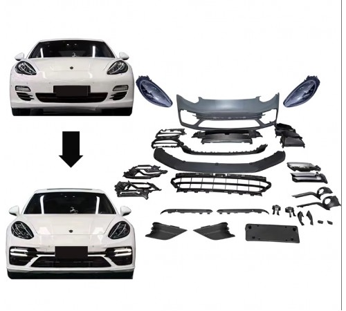 Panamera 971 TURBO S bamperis su žibintais skirtas 2009-2017